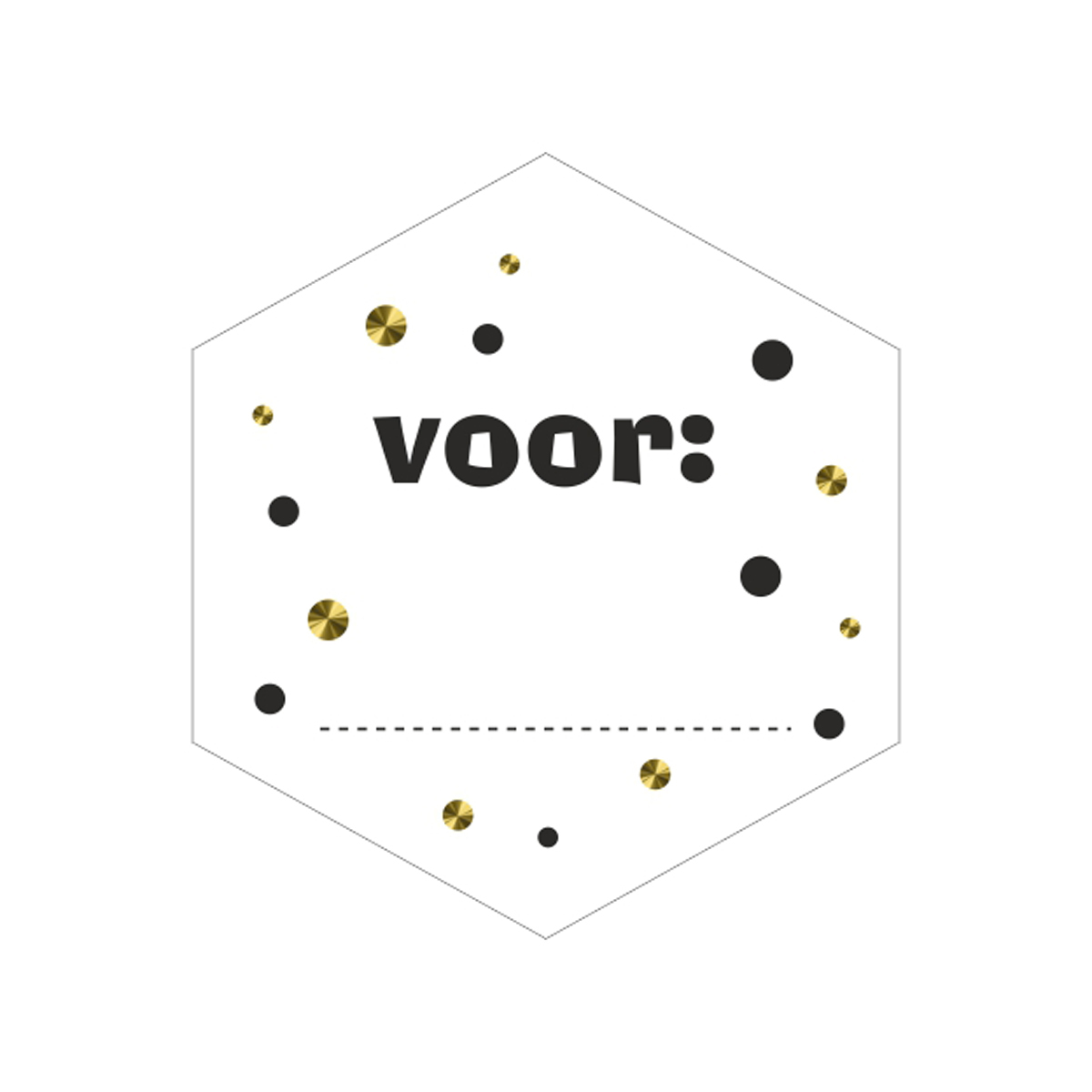 Labels - Voor: 