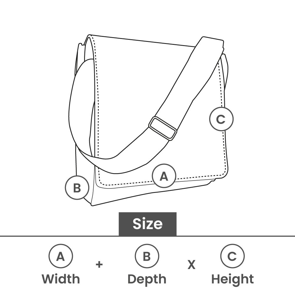 Non-Woven Umhängetaschen mit verstellbarer Schlaufe