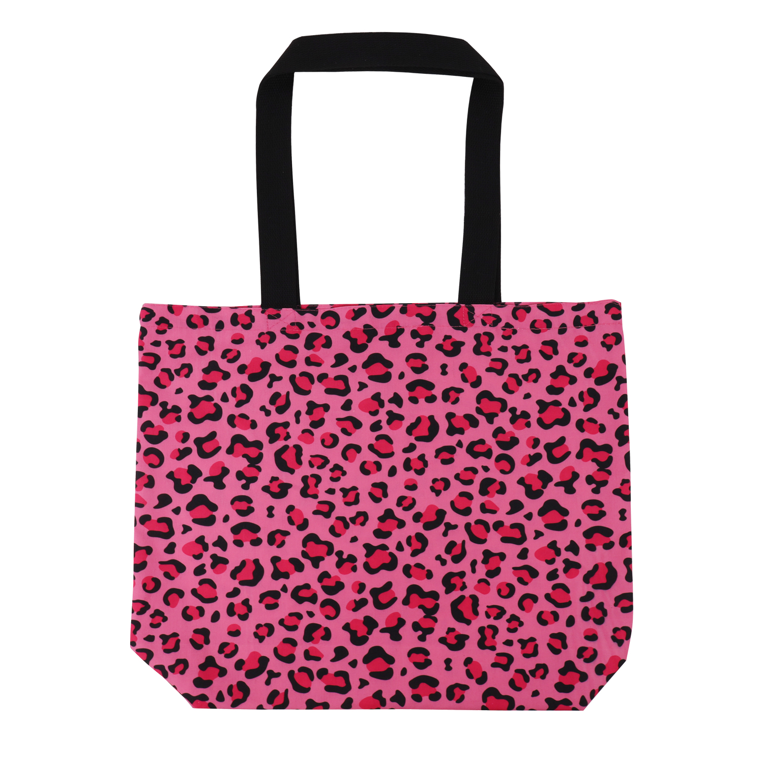 Cotton panther tote bags