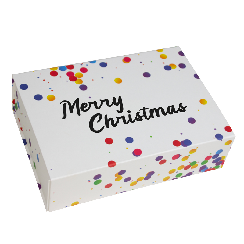 Confetti magnetic boxes - Merry Christmas