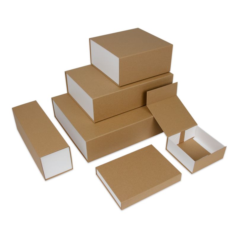 Luxury catering boxes - kraft