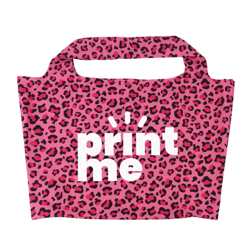 Baumwoll-Strandtaschen mit Panthermuster