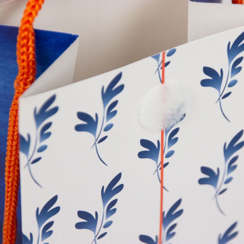 Papierentas-paperbag-Heienendelftsblauw-detail