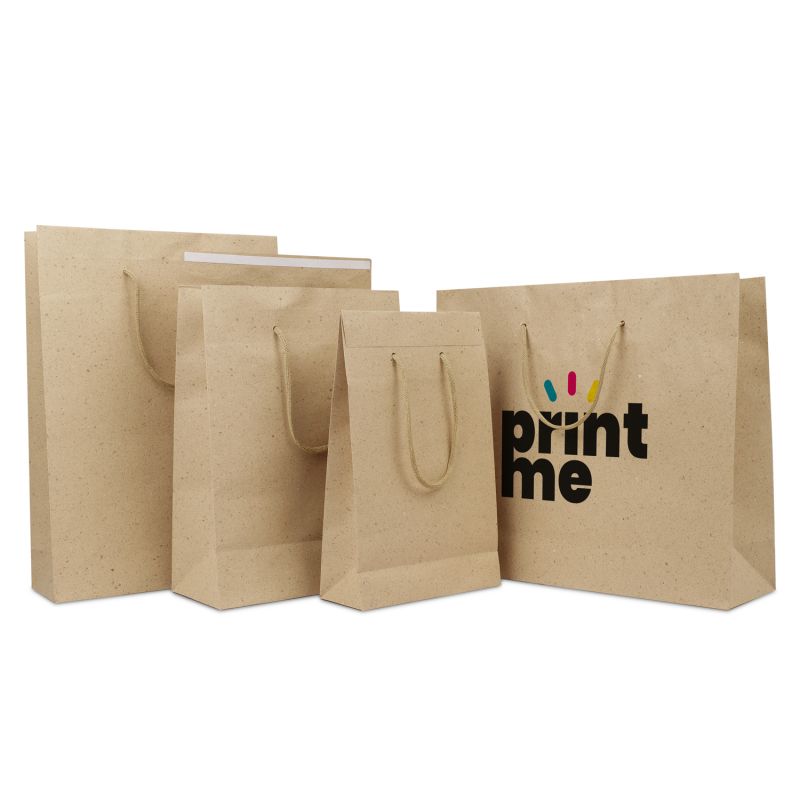 Sacs en papier de luxe avec rabat