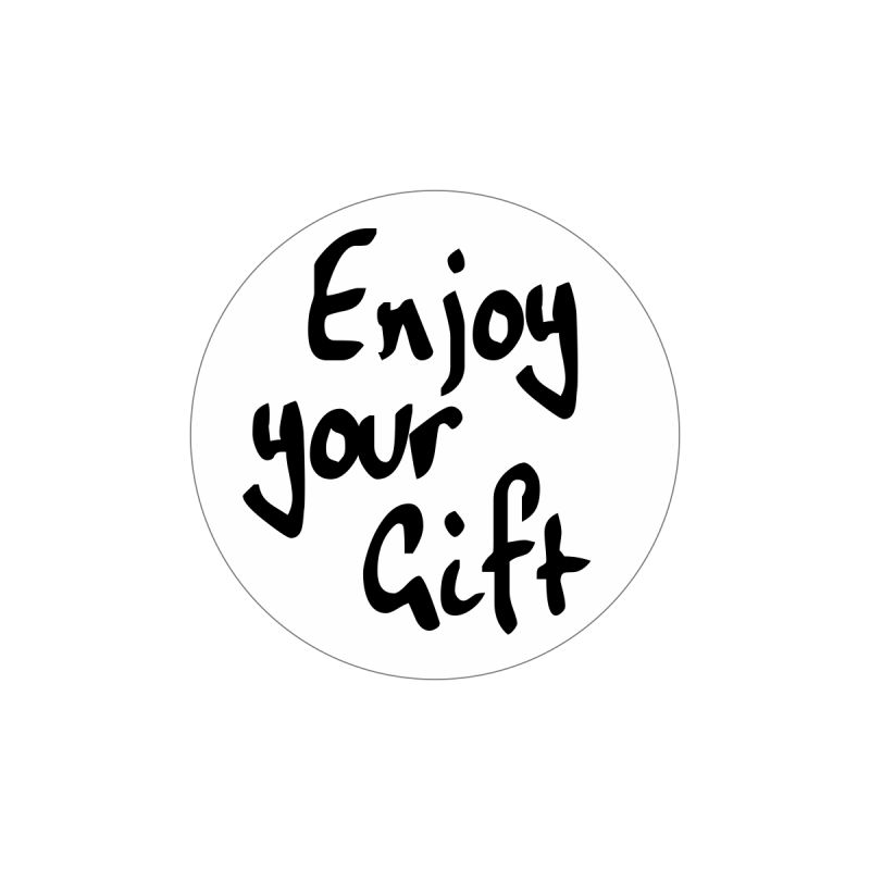 Etiketten - Enjoy your gift