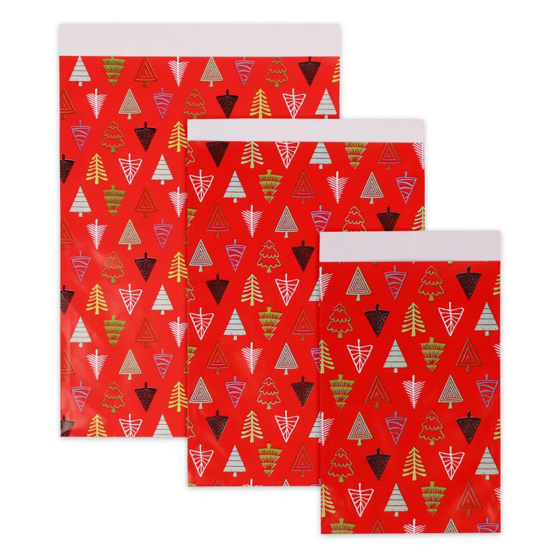 Sacs cadeaux de Noël Kerst-Cadeauzakjes-Groep-Rood