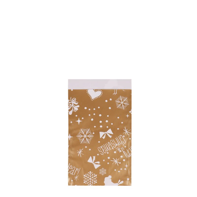 Sacs cadeaux de Noël K741219-Kerst-Cadeauzakjes-Goud