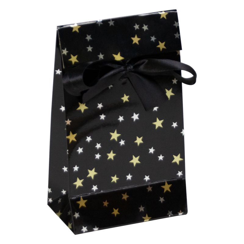 Pochettes  cadeaux de Noël en papier de luxe - Étoiles