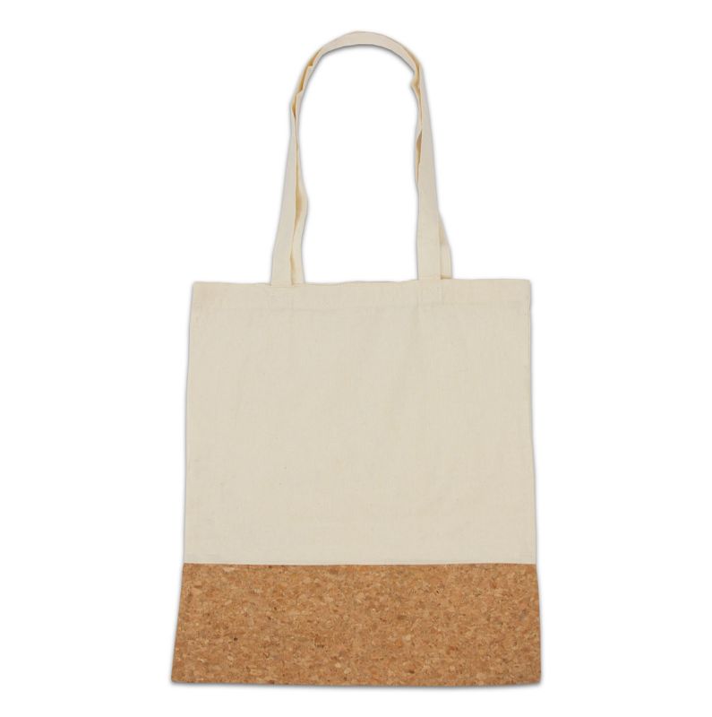 Cotton bags with cork 