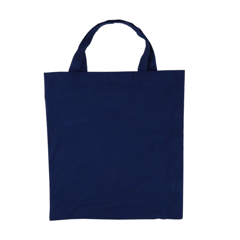 Cotton bags with short handles