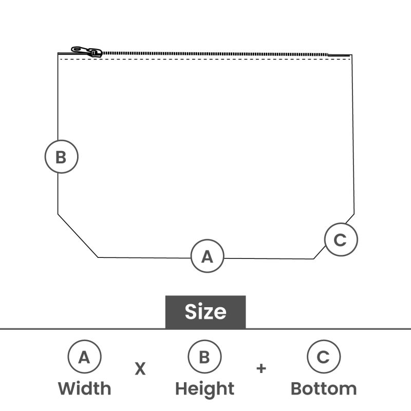 Canvas toiletry bags