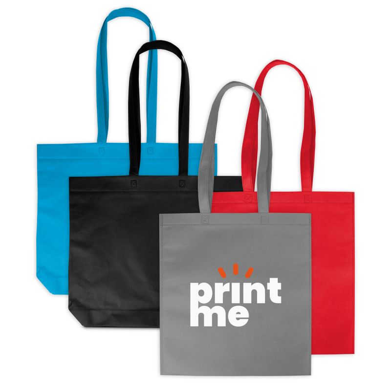 Non-woven bags with long handles