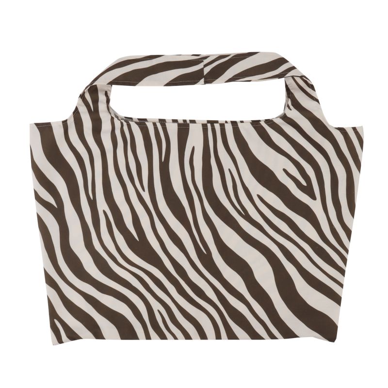 Baumwoll-Strandtaschen mit Zebramuster