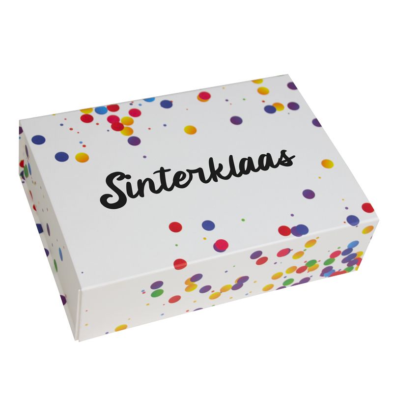 Confetti magneetdozen - Sinterklaas