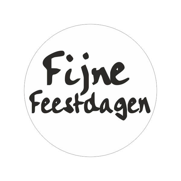 Labels - Fijne Feestdagen