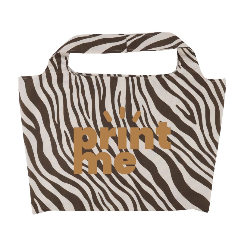 Sacs de plage en coton motif zèbre