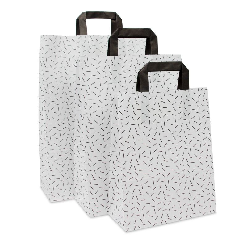 Kraft bags - Sprinkle design