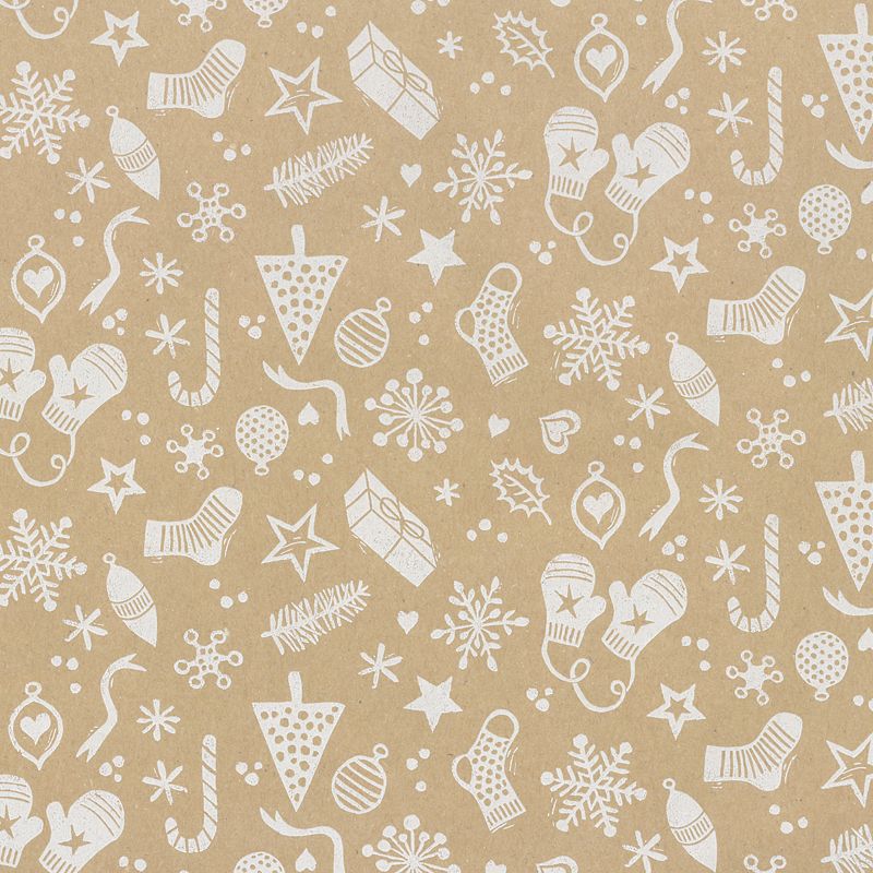 Christmas wrapping paper - D078