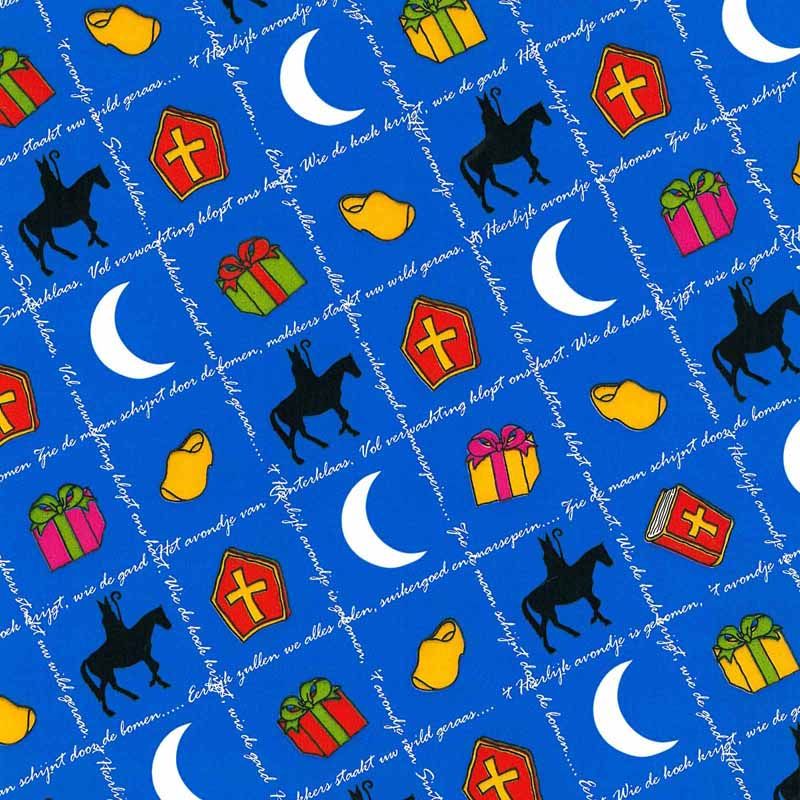 Sinterklaas wrapping paper - D90022