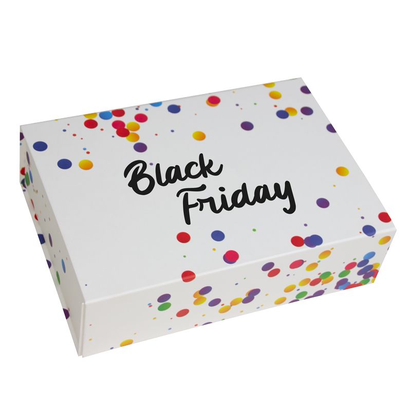 Boîtes aimantées de confettis - Black Friday