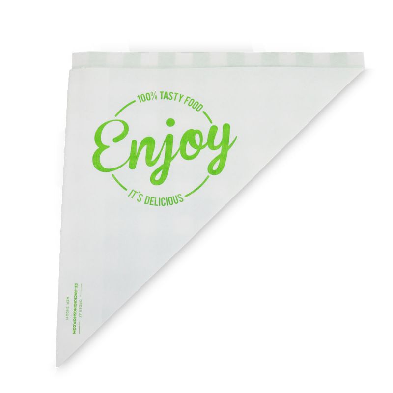 Pointed French fry bags - Enjoy