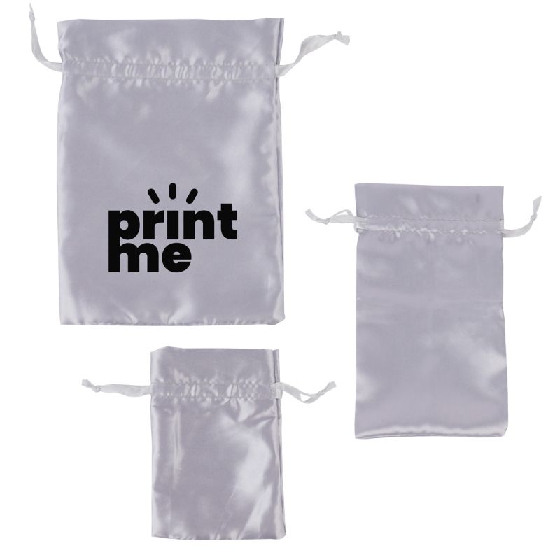 Pochettes en satin