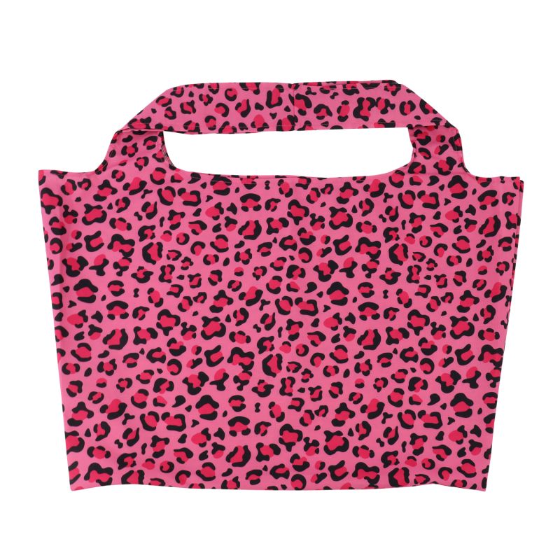 Baumwoll-Strandtaschen mit Panthermuster