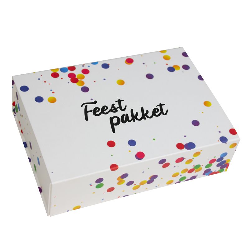 Boîtes aimantées de confettis - Feest pakket