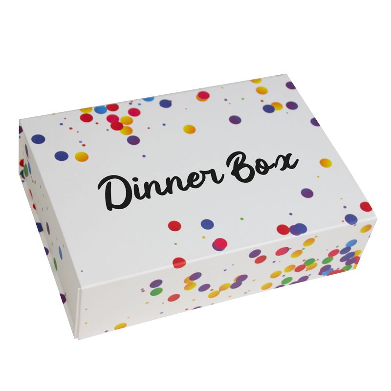 Confetti magnetic boxes - Dinner Box