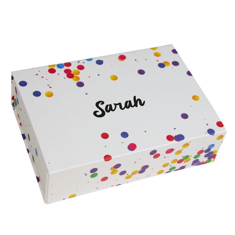 Confetti magnetic boxes - Sarah