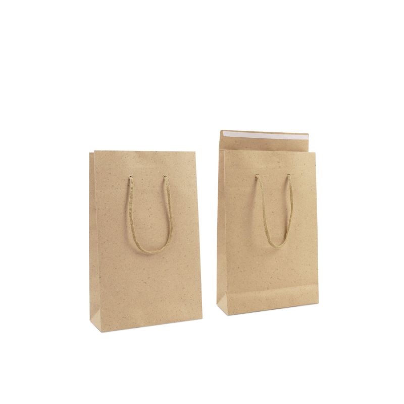 Sacs en papier de luxe avec rabat