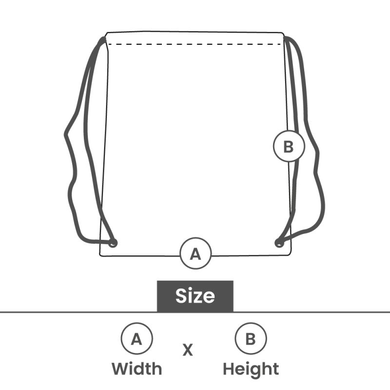 Cotton rucksacks 