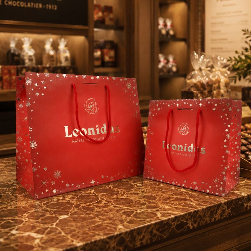 Leonidas-tassen-kerst