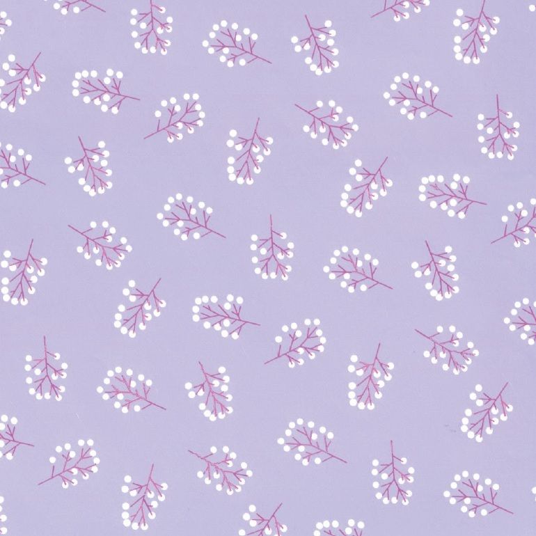 Coated inpakpapier - Bloesem dessin