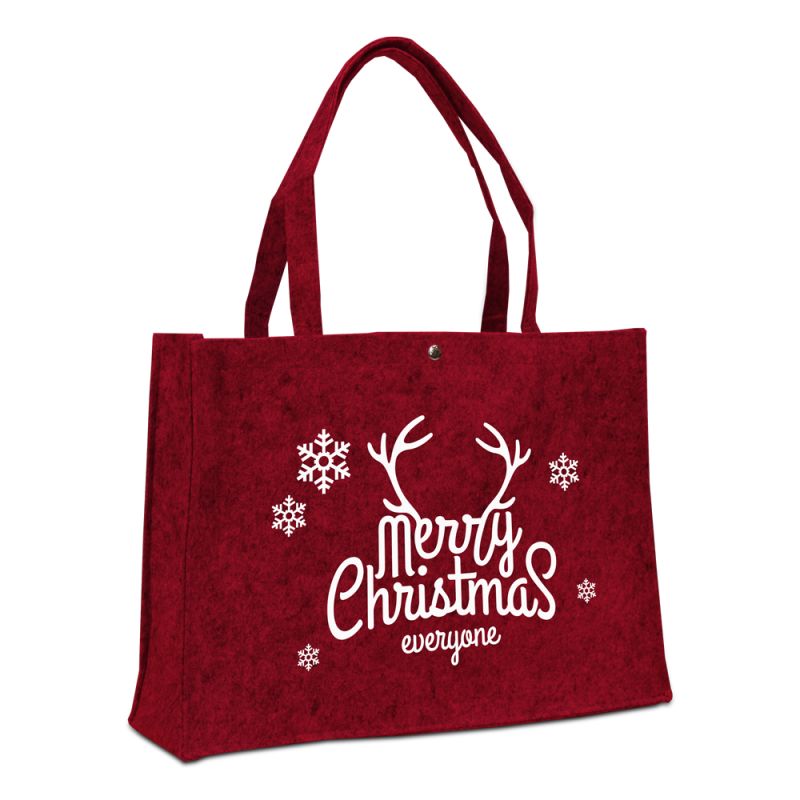 Felt Christmas bags - Merry Christmas