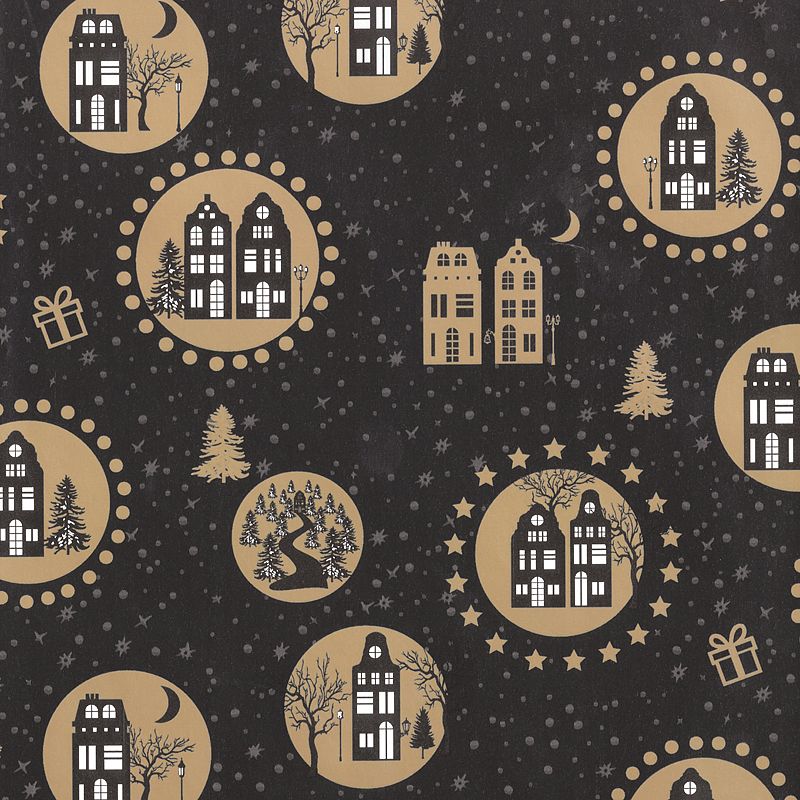 Christmas wrapping paper - D90183