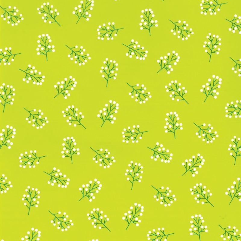 Coated inpakpapier - Bloesem dessin